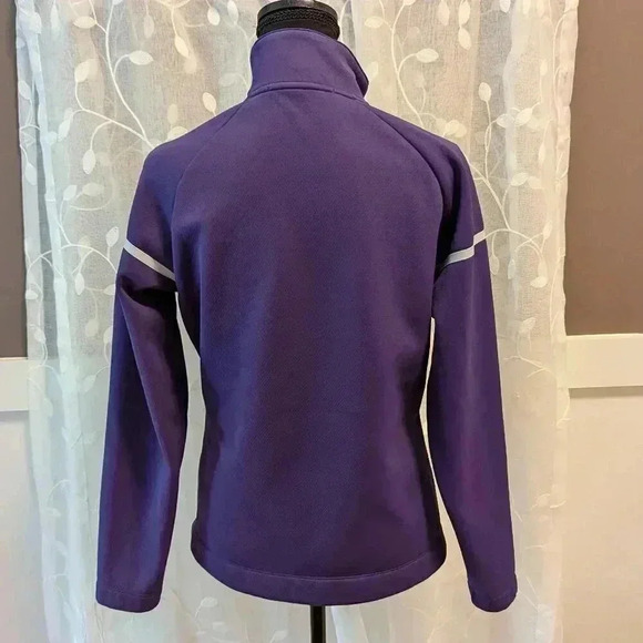 Nike Golf Pro Quarter Zip Purple Pullover Sweatshirt, Size M - Picture 4 of 6